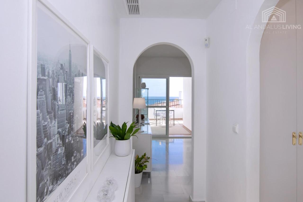 Scandinavian Style Apartment With Amazing Sea Views And South West Facing Sunny Terrace In Miraflores Walking Distance To The Beach! Malaga Exterior photo